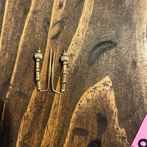 Beautiful Gold Ear Climber Earrings